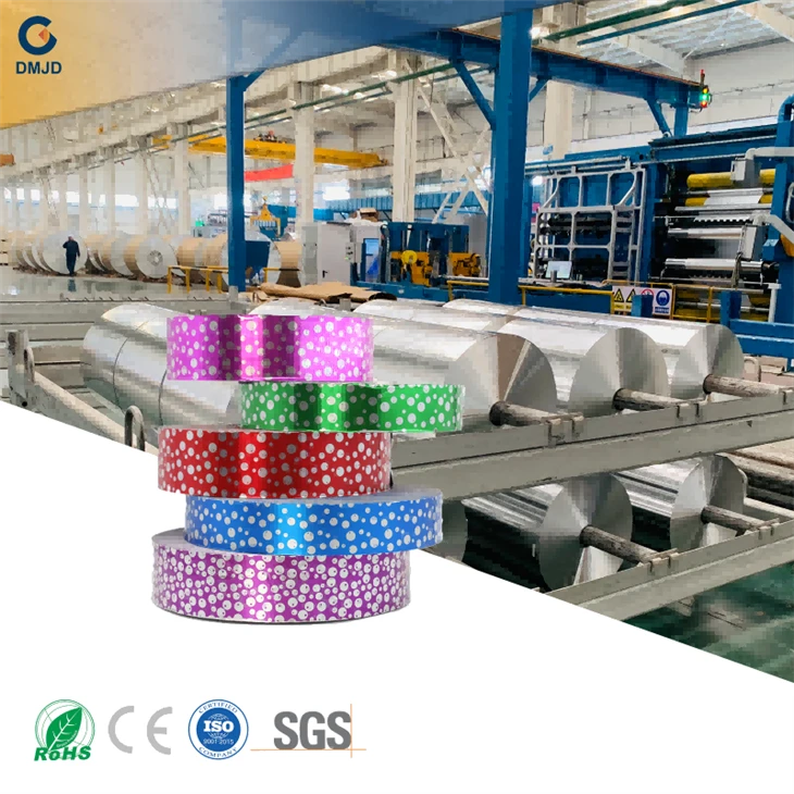 Food Grade Printed Aluminum Foil Jumbo Roll Manufacturer | Custom Printing Packaging Foil Supplier