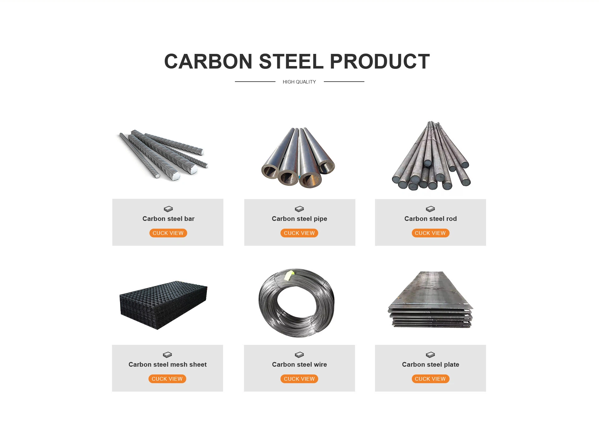 Carbon Steel Products