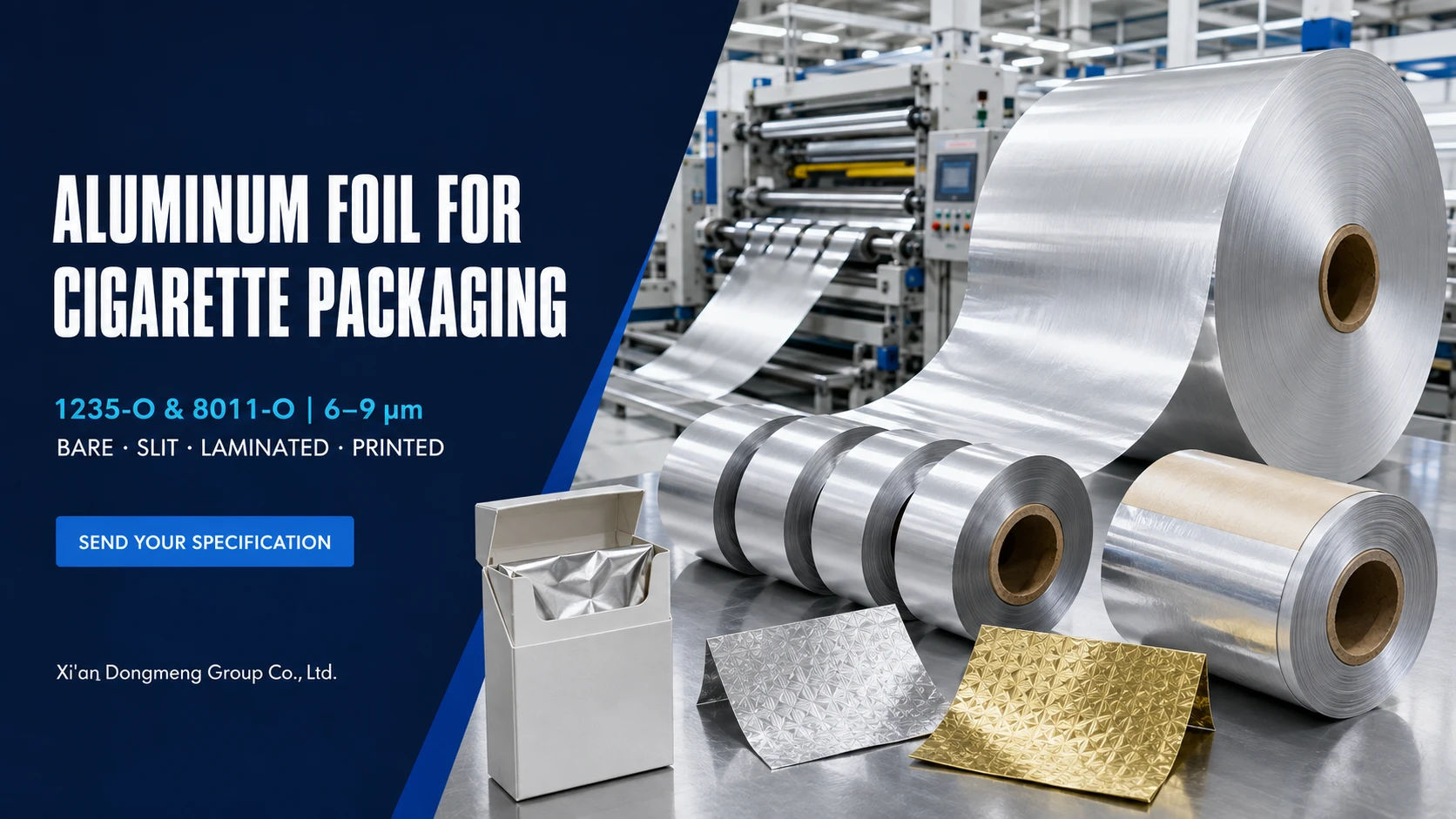 Cigarette Packaging Aluminum Foil Cigarette Packaging Aluminum Foil