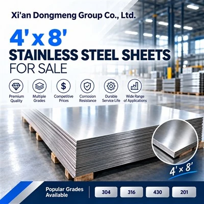 4 × 8 Stainless Steel Sheets