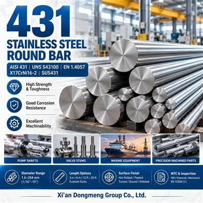 431 Stainless Steel Round Bar
