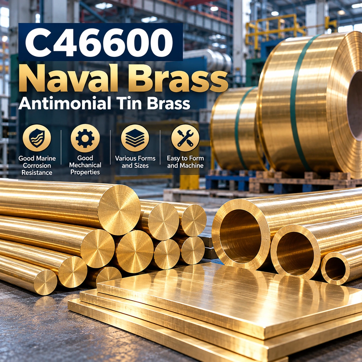 C46600 Naval Brass