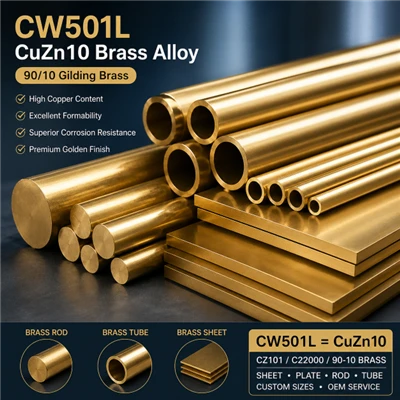 CW501L CuZn10 Brass Alloy Supplier